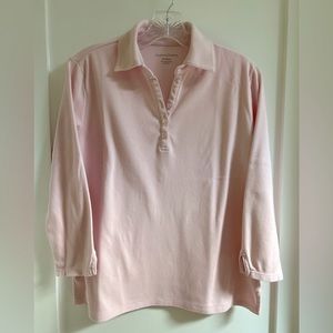 Pink Polo Top   M